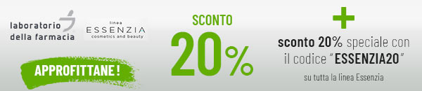 Essenzia codice sconto